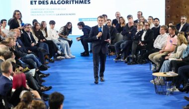 Macron wil media labelen, het conservatieve media-imperium van miljardair Bolloré slaat terug