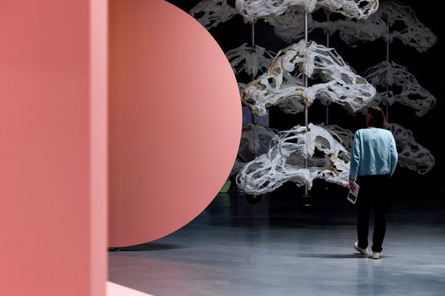 Raphaela Vogel, deel van de installatie My Appropriation of Her Holy Hollowness, 2021-2025.