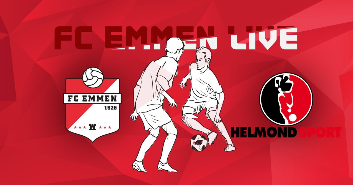 Lees terug: FC Emmen wint vermakelijk duel van Helmond Sport - RTV Drenthe