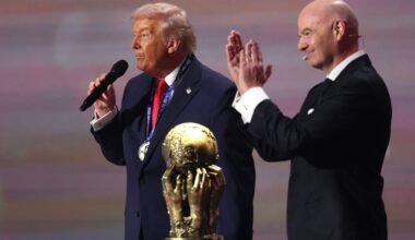 Donald Trump wint controversiële vredesprijs FIFA