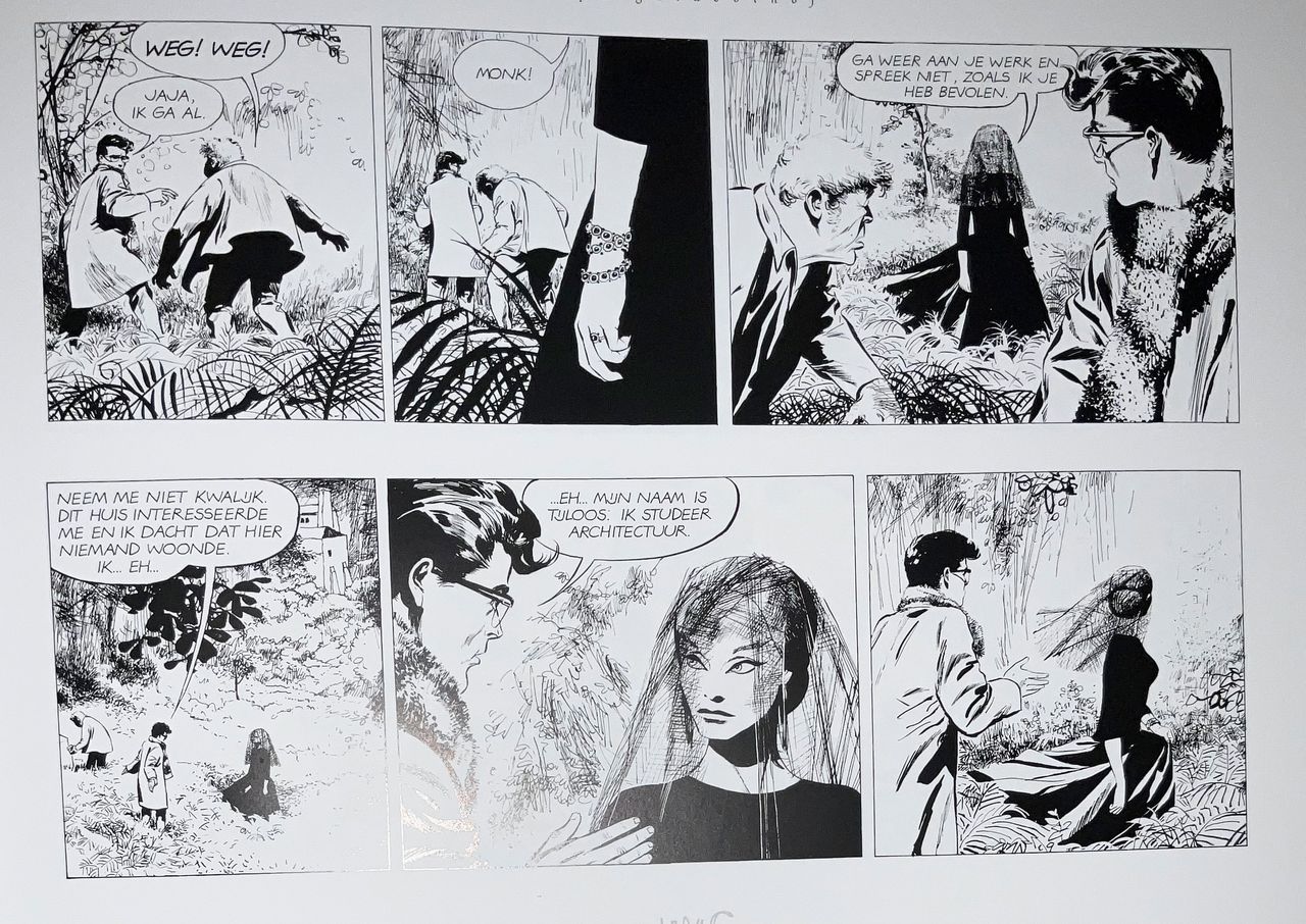 De strip van Thé Tjong-Khing waar Marten Toonder zo van onder de indruk was. 