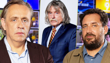 Marcel van Roosmalen, Johan Derksen en Gijs Groenteman