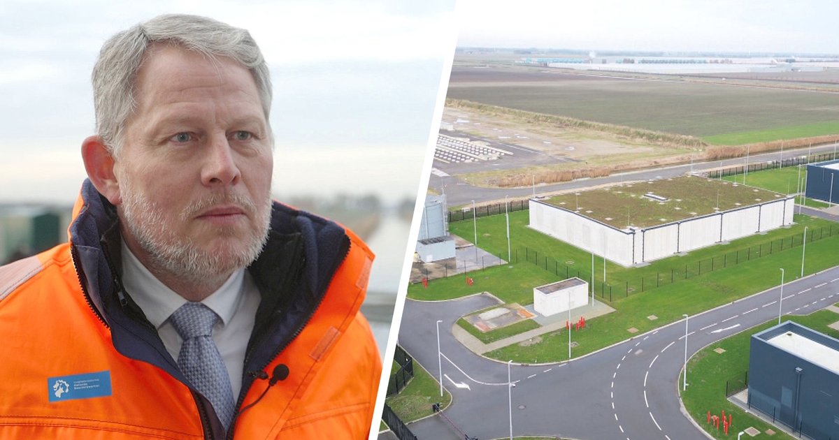 Remco Bosma is dijkgraaf in de Wieringermeer en is tegen het nieuwe stroomstation