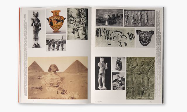 Spread uit ‘Floating Signifiers. Case studies on image, origin and representation’. 