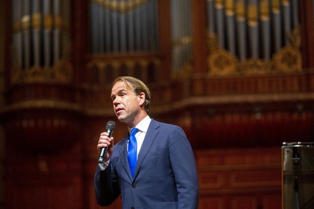 Directeur Simon Reinink van Het Concertgebouw.