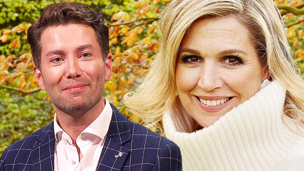 Rick Evers en koningin Máxima