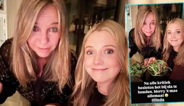 Linda de Mol en Noa Vahle