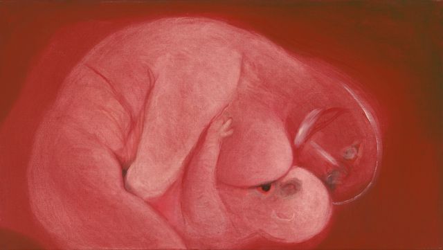 Miriam Cahn, Mutterfreude, 2021.