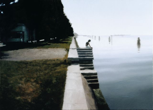 Gerhard Richter, Venedig (Treppe), 1985.