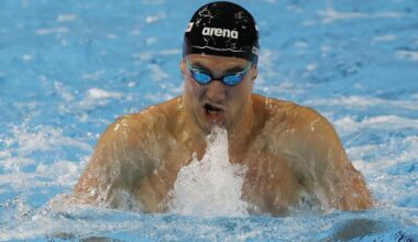 Corbeau zwemt Nederlands record op EK kortebaan, titelhouder Kamminga uitgeschakeld