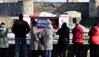 Bijna nergens aan de NAVO-grens is de Russische dreiging zo dichtbij als in Narva