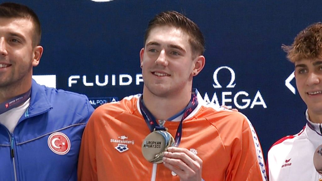 Goud en zilver voor Corbeau op tweede dag EK kortebaanzwemmen