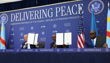 Rwandese en Congolese president bekrachtigen vredesakkoord in Washington