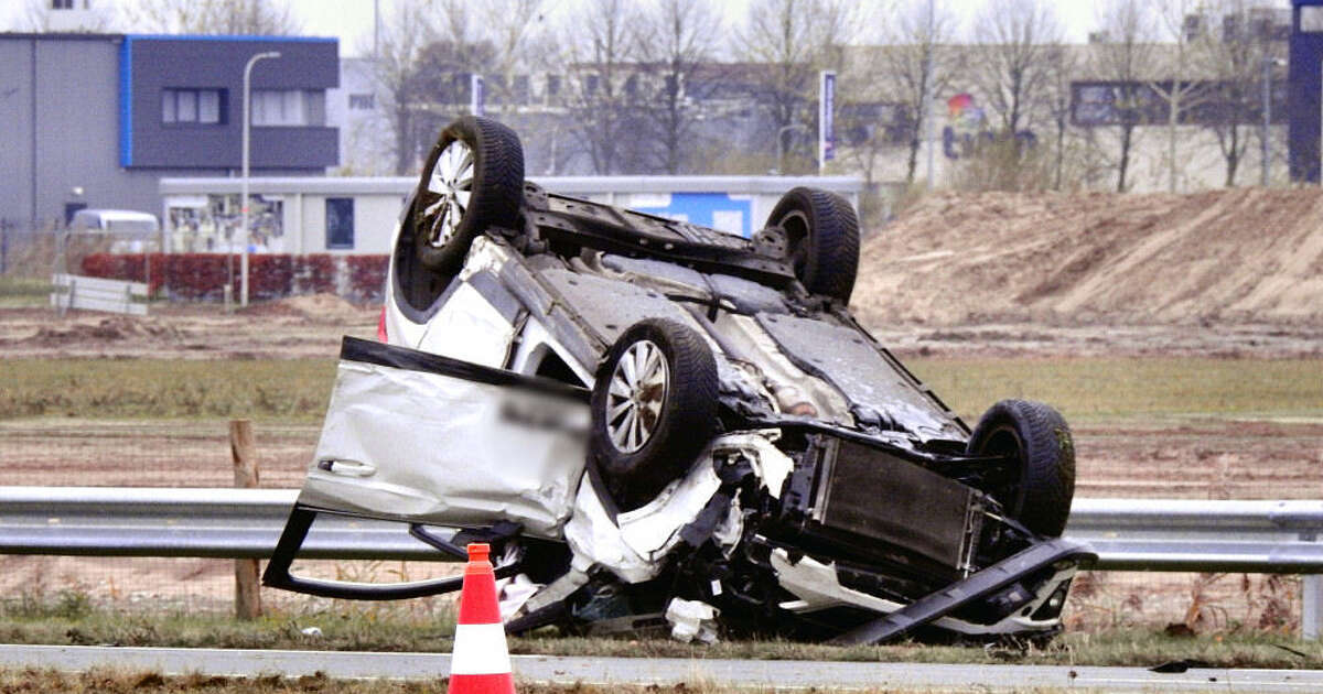 Ernstig ongeval op de nieuwe Hessenweg bij Zwolle