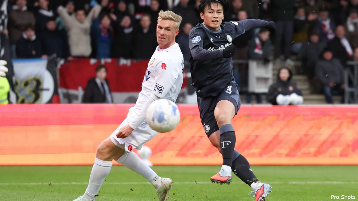 Ueda begreep niets van goalnotering: "Na afloop is hij naar Te Kloese gegaan"
