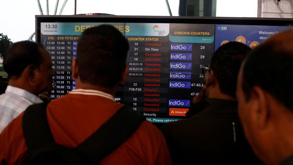 Luchtvaartmaatschappij IndiGo biedt excuses aan voor chaos op luchthavens India