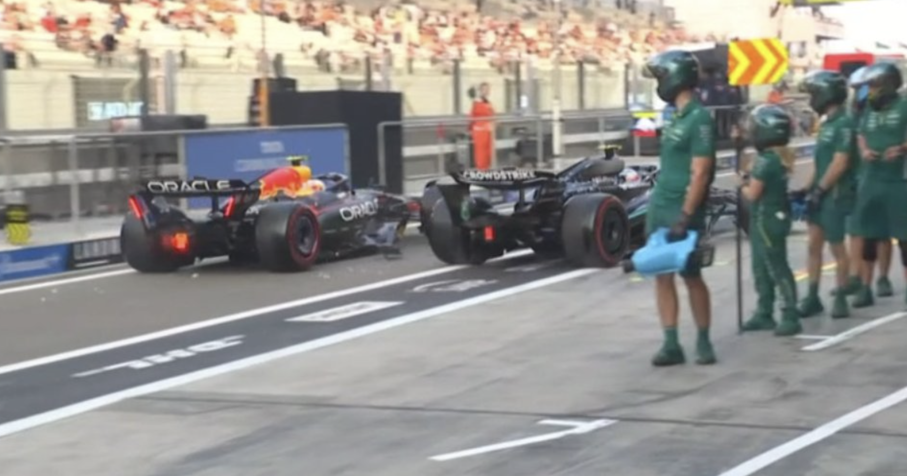 Mercedes trekt boetekleed aan na botsing met Tsunoda