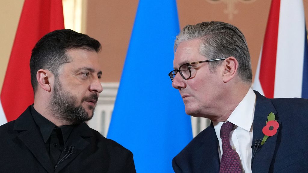 Zelensky maandag naar Londen voor gesprek met Starmer, Macron en Merz