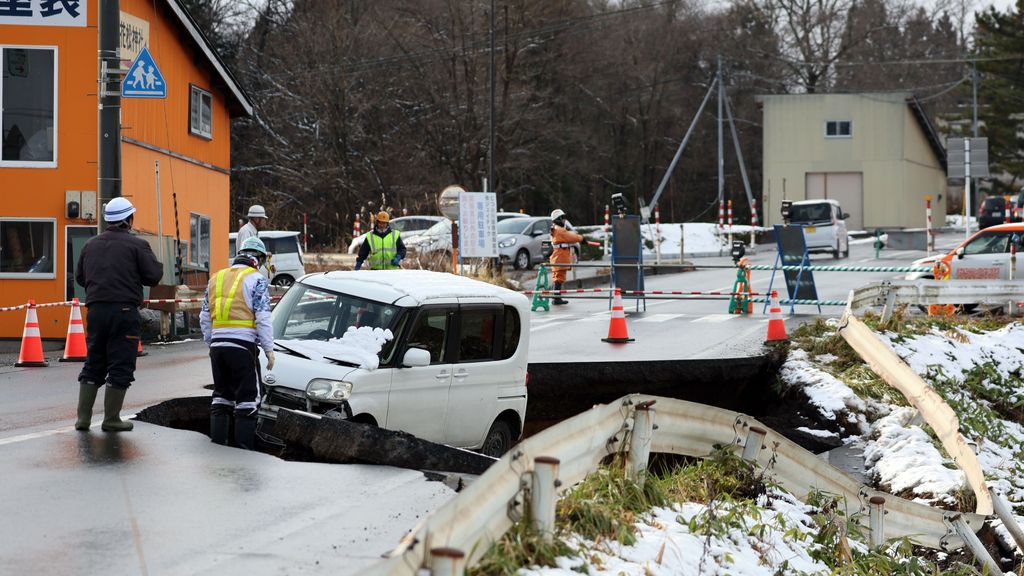 Zeker 30 gewonden door beving bij Japan, tsunami-gevaar voorbij