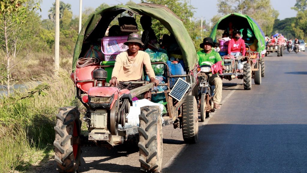 Gevechten in grensgebied Thailand en Cambodja breiden zich uit
