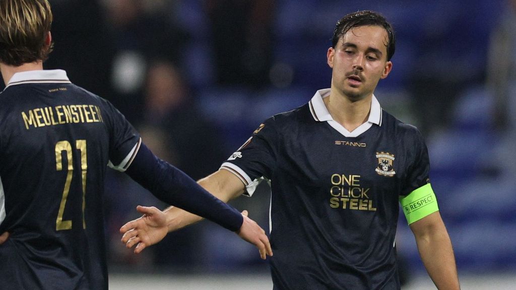 Go Ahead Eagles verliest in Lyon, maar houdt reële kans op Europa League-tussenronde