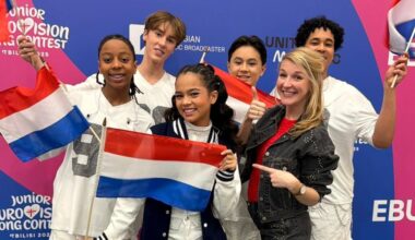 Zo ging de laatste repetitiedag van Meadow voor finale Junior Songfestival