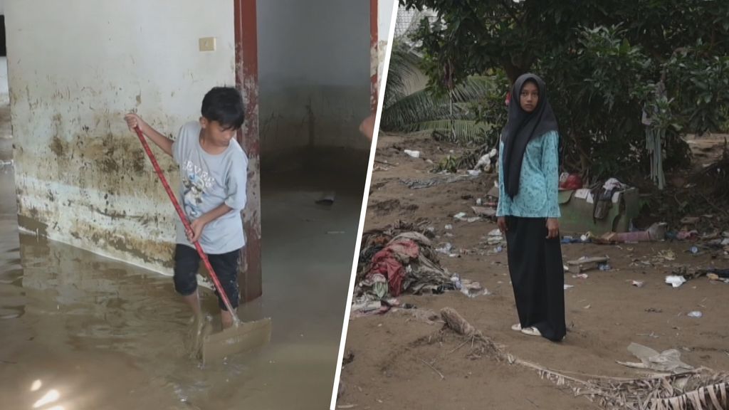 'Ik hing aan de dakpannen'