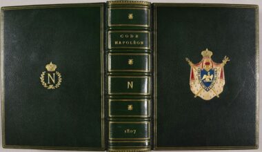 Zeldzaam exemplaar van Frans wetboek Code Napoléon geveild voor 51.000 euro