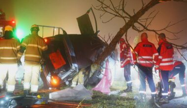 Bij het ongeluk in Schijndel was geen ander verkeer betrokken (foto: Bart Meesters/Persbureau Heitink).