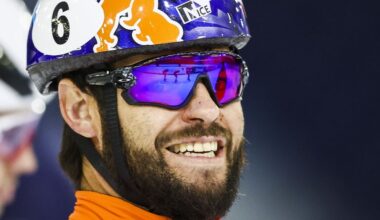 Knegt stopt als shorttracker, bilblessure zit afscheid op Spelen in de weg