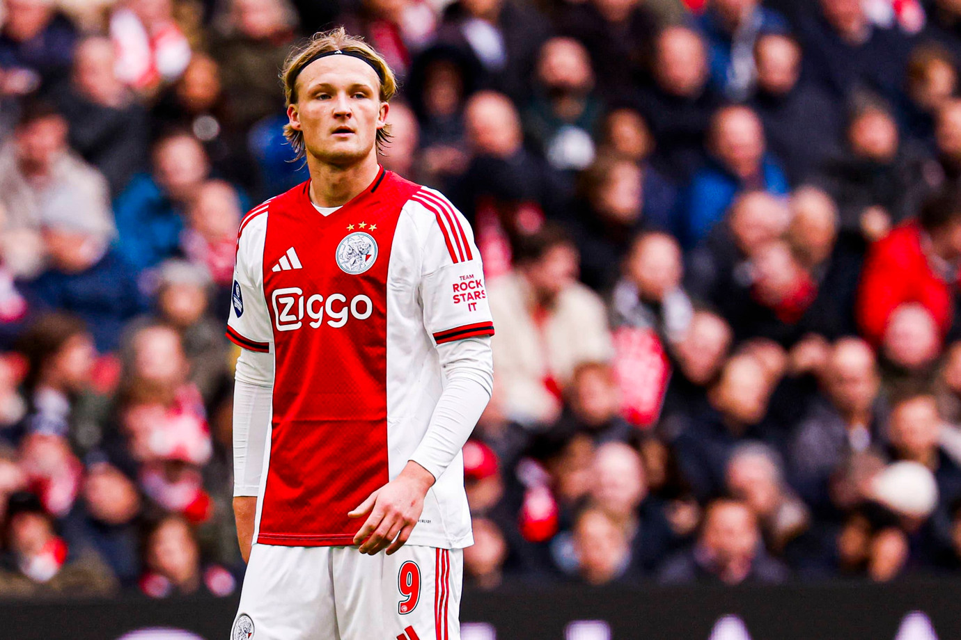 Ajax-spits Kasper Dolberg