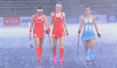 Topduel hockeysters tegen Argentinië in Pro League afgelast vanwege noodweer