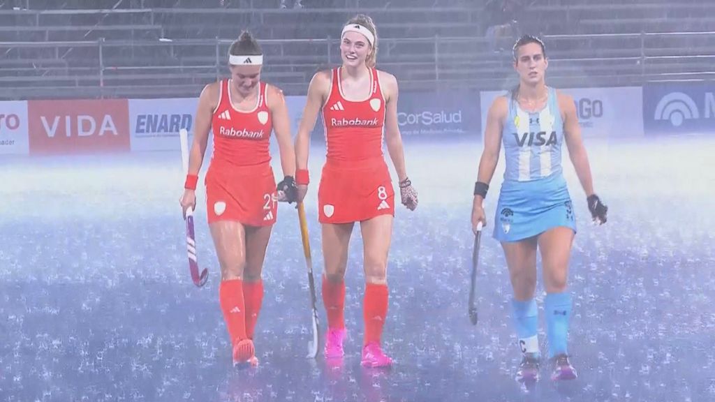 Topduel hockeysters tegen Argentinië in Pro League afgelast vanwege noodweer