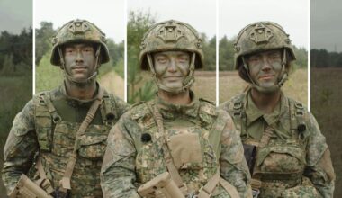 Meer mensen gaan bij het leger