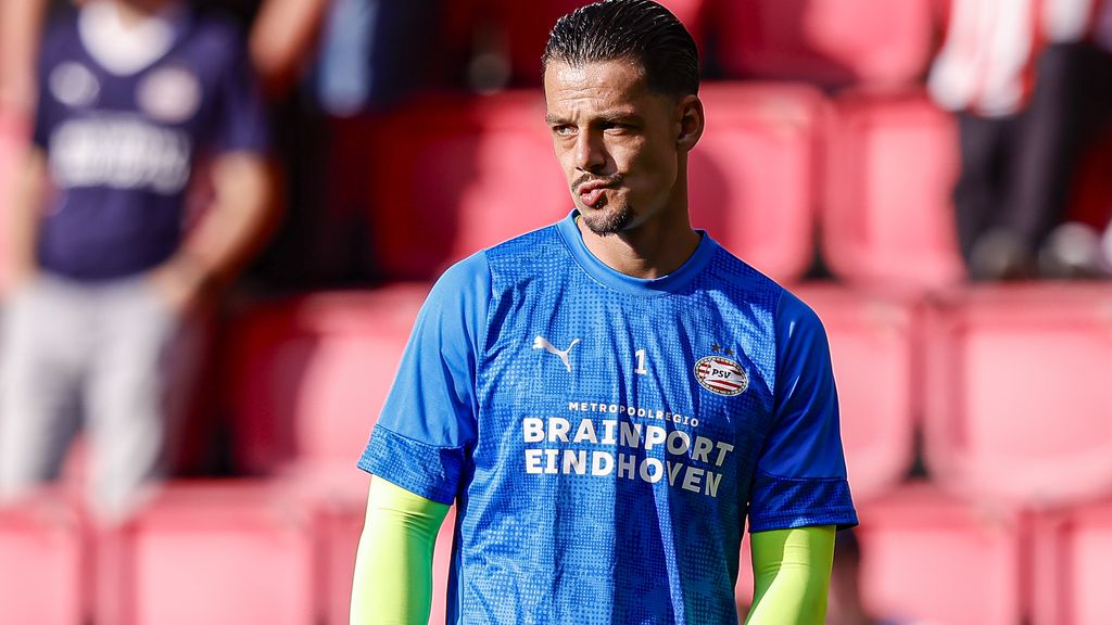 PSV-doelman Olij maanden aan de kant met liesblessure, debuut laat op zich wachten
