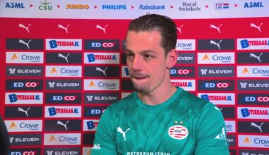 PSV-keeper Nick Olij diep ontgoocheld