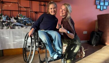 Lisa heeft een spierziekte en vertelt over optreden met Bente