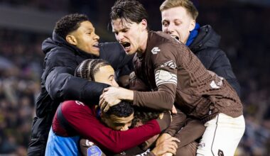 Hakbal brengt Telstar derde zege en duwt NAC naar laatste plaats