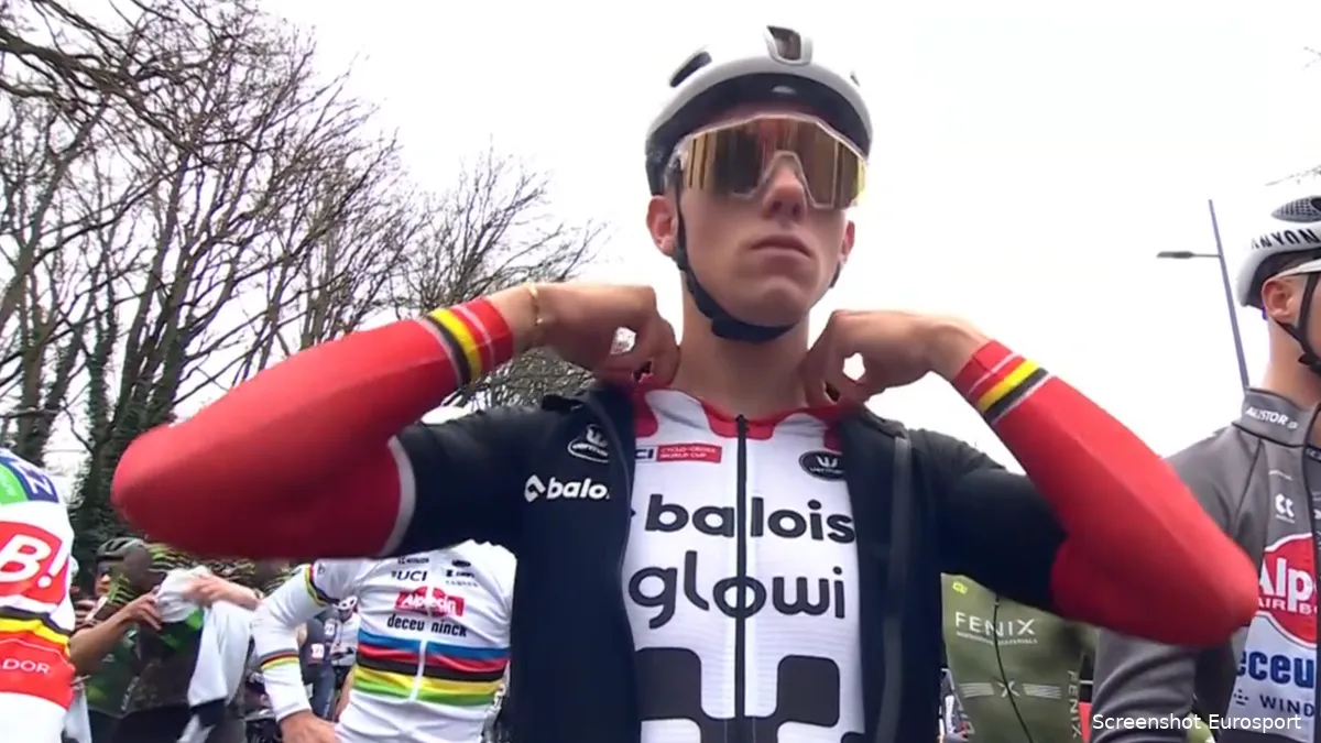 Lars van der Haar finisht niet in Antwerpen, Thibau Nys is 23e: ploegleider verschaft uitleg in Antwerpen