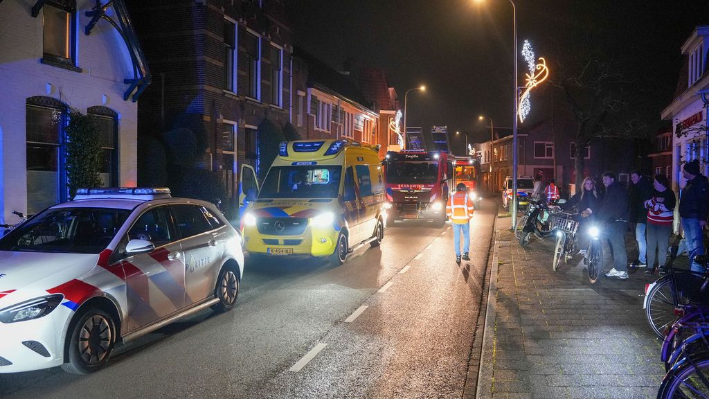 Drie mensen gewond bij instorten balkon tijdens feestje in Zwolle