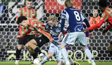 Spectaculaire 'topper' tussen Ajax en NEC eindigt in gelijkspel