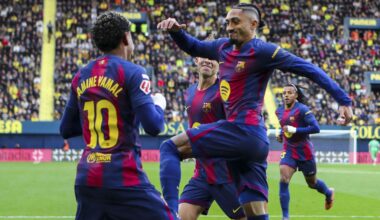 Barcelona rekent af met nummer vier Villarreal en neemt weer afstand van Real Madrid