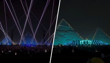 Nederlandse dj geeft optreden bij piramides