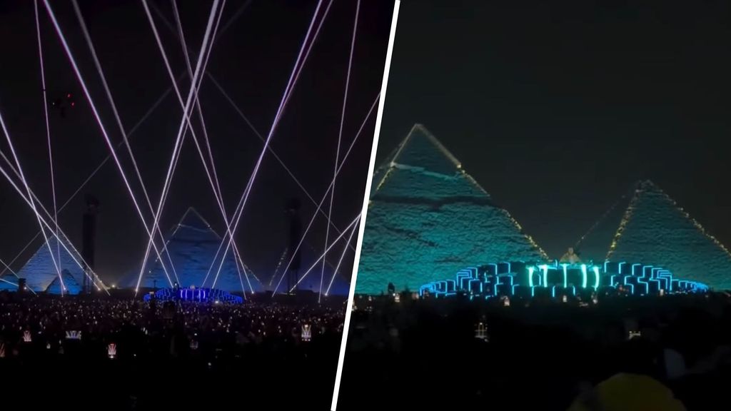 Nederlandse dj geeft optreden bij piramides