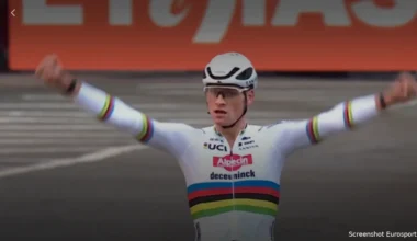 En of Mathieu van der Poel een goede conditie heeft: sponsor Whoop geeft cijfers achter zege in Antwerpen prijs