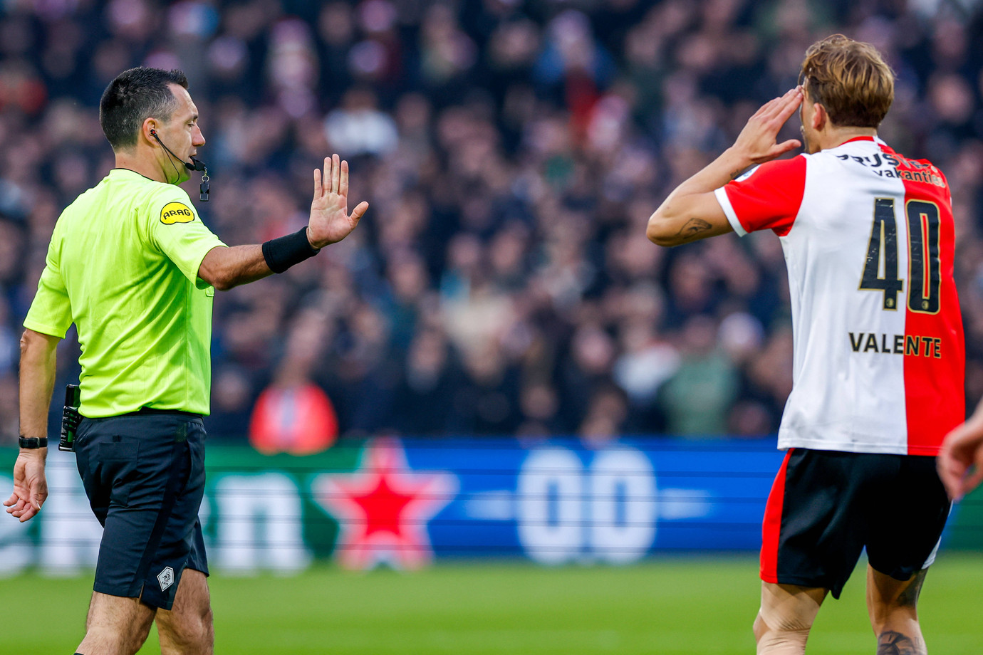 Dennis Higler Luciano Valente Feyenoord FC Twente