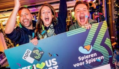 Serious Request haalt nu al 10 miljoen euro op, gaat richting recordopbrengst