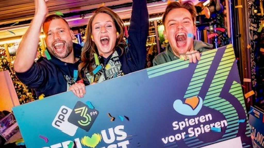 Serious Request haalt nu al 10 miljoen euro op, gaat richting recordopbrengst