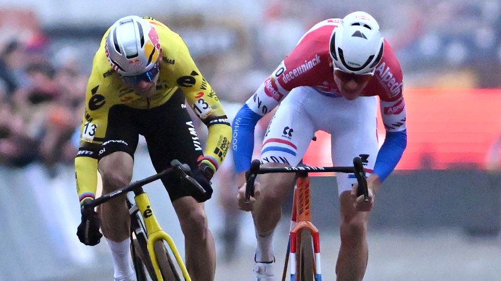 Nederlands talent Del Grosso verrast Van Aert in Superprestige Heusden-Zolder