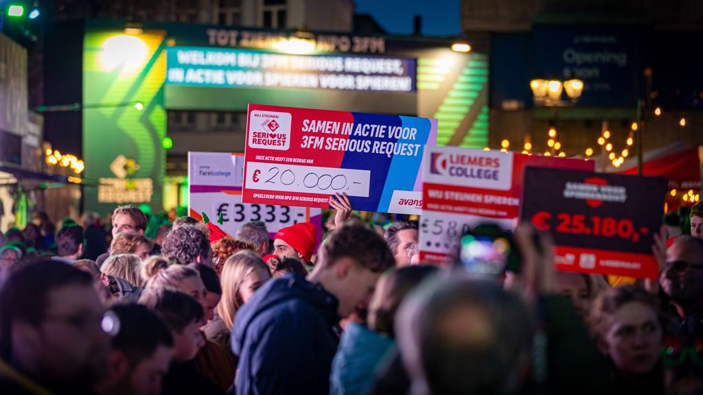 3FM Serious Request stevent af op recordopbrengst: 'Den Bosch bruist'